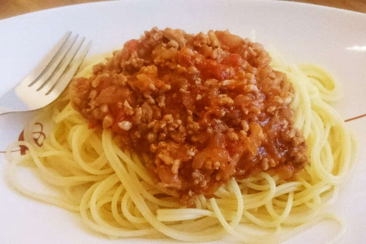 旦那喜ぶご飯7 一味違うミートソース レシピ 作り方 By Mai2com クックパッド 簡単おいしいみんなのレシピが356万品