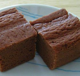 おからパウダーのレンジ蒸しパン+ココア+