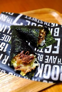 スイートチリマヨ入り☆牛肉の手巻き寿司