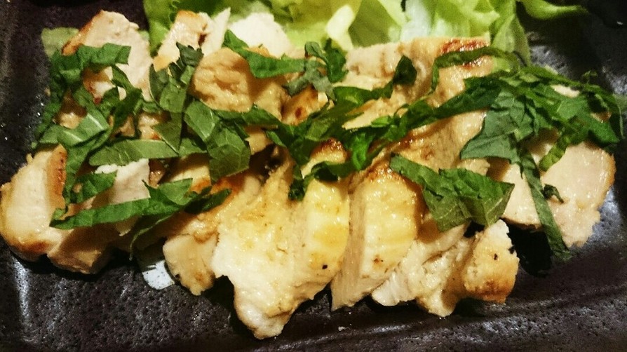 鶏むね肉のジューシー西京焼き風⁉の画像