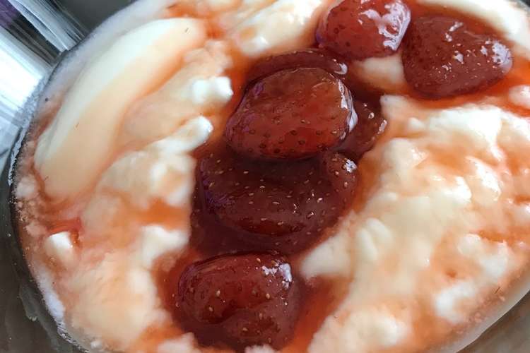 レンジで簡単いちごジャム 大量消費にも レシピ 作り方 By Ukieee214 クックパッド 簡単おいしいみんなのレシピが352万品