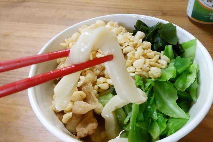 吉田のうどん レシピ 作り方 By 化け狐 クックパッド 簡単おいしいみんなのレシピが352万品