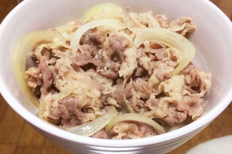 クックパッド レシピ 牛 丼