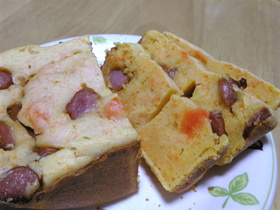 HBで簡単お食事パンケーキ★
