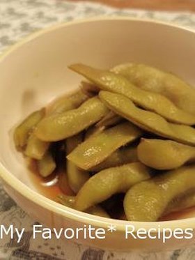 懐かしい母の味♪枝豆の甘辛煮