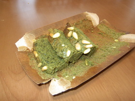 あっ!という間に 抹茶ブラウニー♪