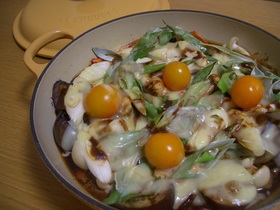 茄子ときのこの赤味噌マヨグラタン