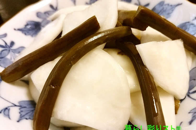 わらびとカブの漬物 レシピ 作り方 By Cheeさん クックパッド