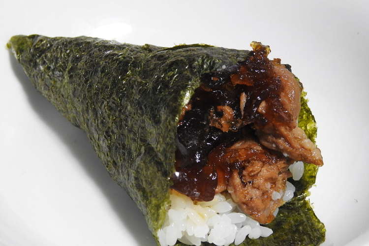 牛スジの手巻き寿司 レシピ 作り方 By れろれろぱー クックパッド