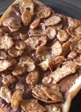 チョコクランチ☆トースト