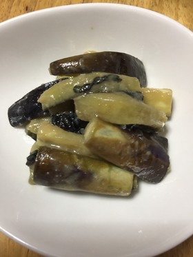 ナス味噌炒め
