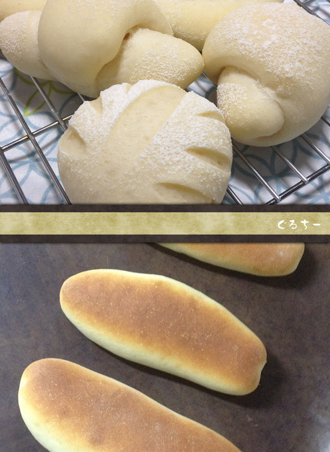 冷蔵発酵＆湯種テーブルロールor白パンの画像