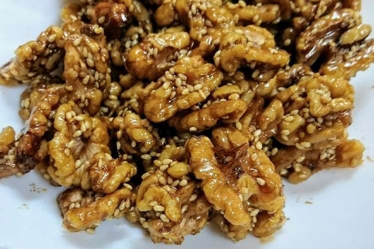 簡単 くるみの佃煮 レシピ 作り方 By うしたろ クックパッド 簡単おいしいみんなのレシピが357万品