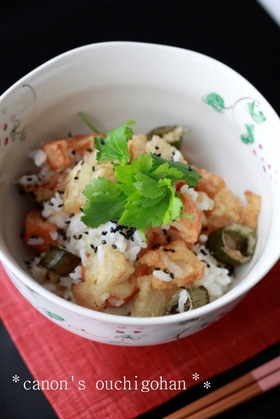 ザクザク*塩天丼
