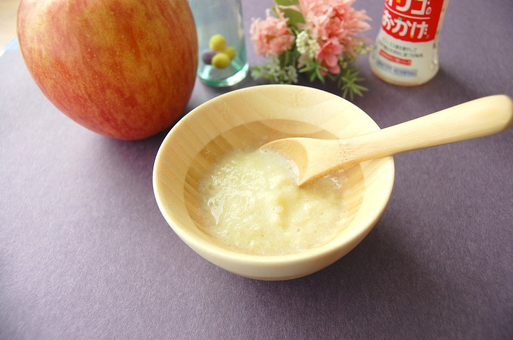 離乳食中期用の冷凍保存レシピの豆乳ポタージュ