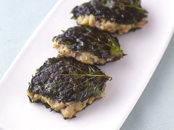 あじのみそ風味青じそ焼き