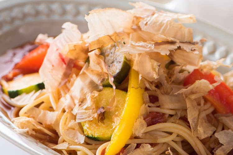 揚げ野菜とトマトソースの冷製パスタ レシピ 作り方 By 久世福商店 クックパッド 簡単おいしいみんなのレシピが351万品