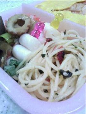 簡単!スパゲッティ&ふりかけでお弁当☆★