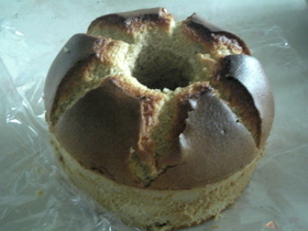 そば粉のシフォンケーキ