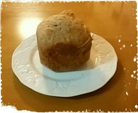 HBでできる♪ レーズン酵母であずきパン