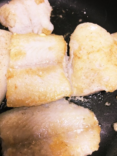 白身魚のマヨネーズ焼きの写真