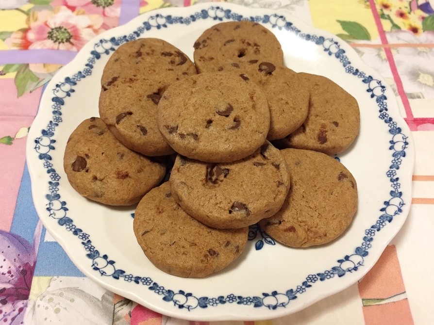 アイスボックスクッキー★シナモンチョコの画像