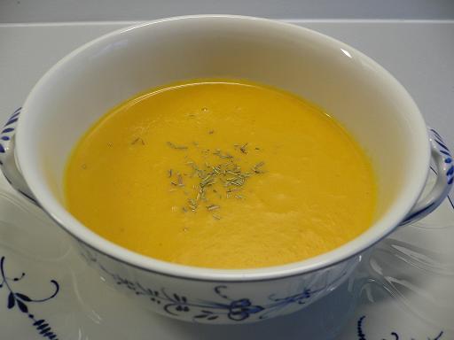 キャロットココナツジンジャースープの画像