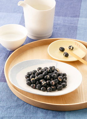 電子レンジで簡単!煎り黒豆