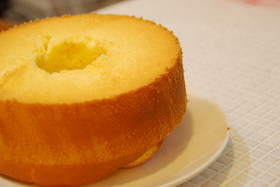 さつまいも&チーズシフォンケーキ