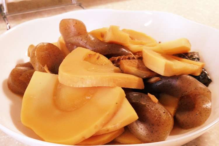 ニシンで筍とこんにゃくの煮物 レシピ 作り方 By クックgtku3g クックパッド 簡単おいしいみんなのレシピが352万品