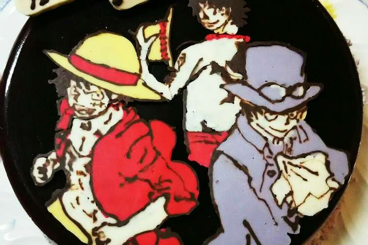 キャラケーキ ワンピース2 レシピ 作り方 By Ttaann クックパッド 簡単おいしいみんなのレシピが357万品