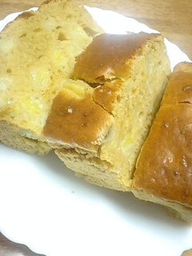 ふかふか黒糖バナナケーキ