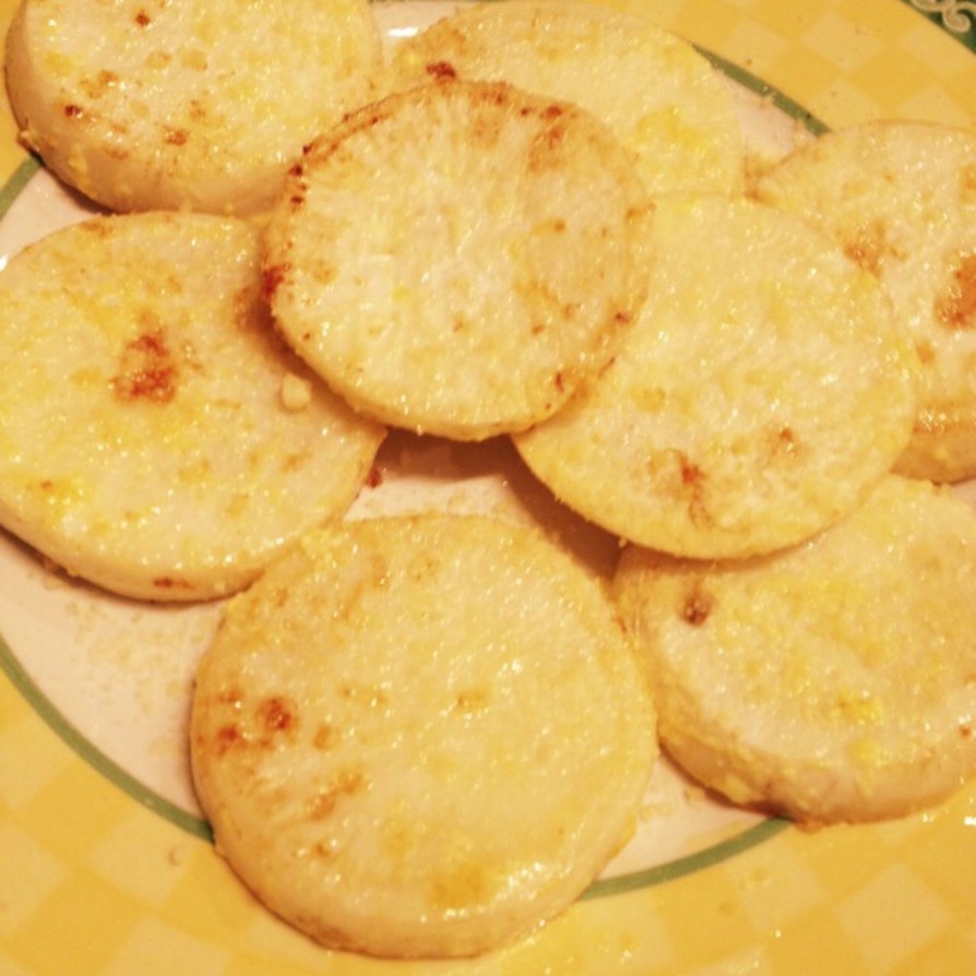 簡単☆かぶのマヨ・チーズ焼きの画像