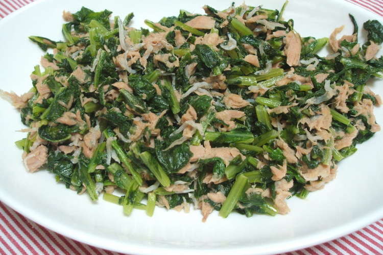 簡単 大根葉とツナのささっと炒め レシピ 作り方 By ぱぐもぐ クックパッド