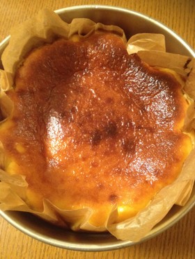 La Vina の バスクチーズケーキ