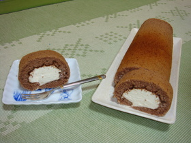 ティラミス風☆ロールケーキ