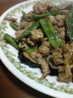 焼き揚げなすに乗せるだけ