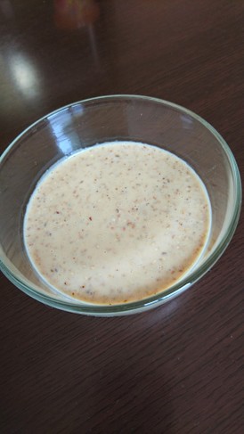 市販を目指した胡麻ドレッシング♪