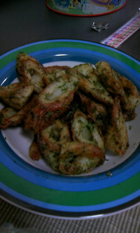 ちくわのいそべ焼き