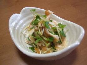 ささみ の 超~!!簡単和え物