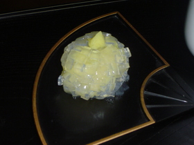 さつまいも×寒天=和菓子。
