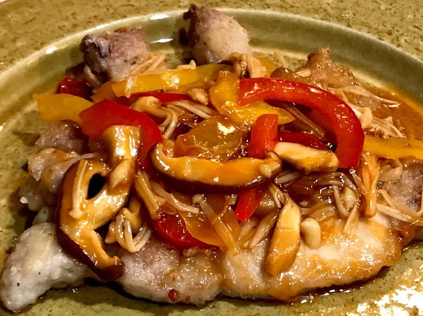 豚ロース切り身肉のソテー☆甘酢あんかけ by SUGI＊MICO 【クックパッド】 簡単おいしいみんなのレシピが356万品