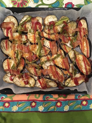 キューピーマヨソースの夏野菜オーブン焼きの写真