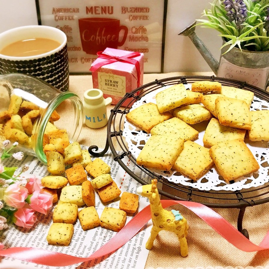 サクサクTea Leaf クッキー♡ by sarry★ 【クックパッド】 簡単おいしいみんなのレシピが395万品