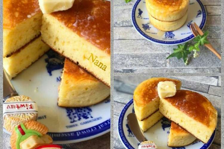 厚焼きパンケーキ レシピ 作り方 By ななはんのおだいどこ クックパッド