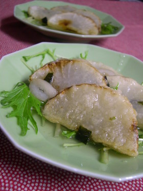 松茸風味の大根あげ**