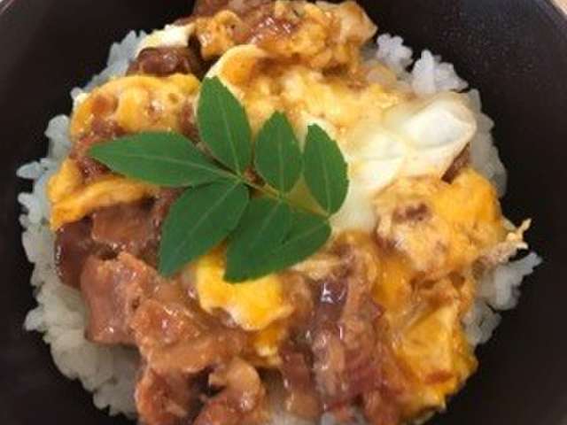 焼き鳥缶と卵1個だけで 親子丼 レシピ 作り方 By いにゅぽん
