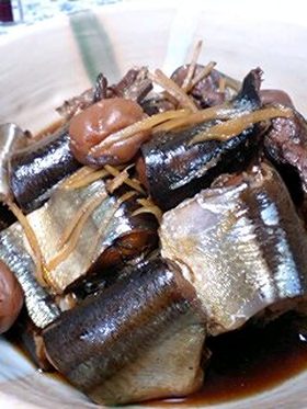 さんまの梅酢甘露煮