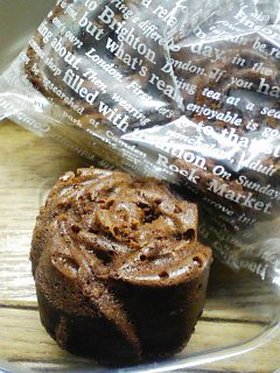 ノンオイル、ノンバター。板チョコケーキ。