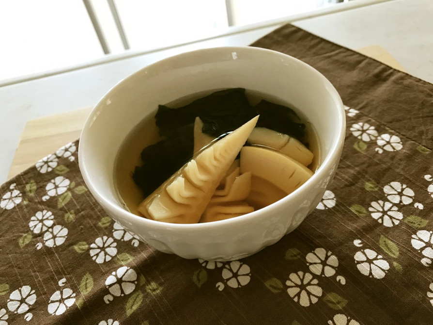 ベジ♪春を味わう若竹汁の画像